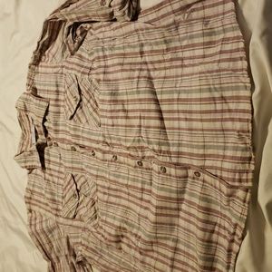 Liz Claiborne 1x womens button top
